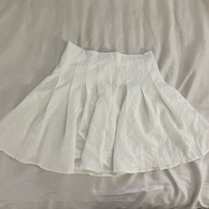 white tennis skirt, size s